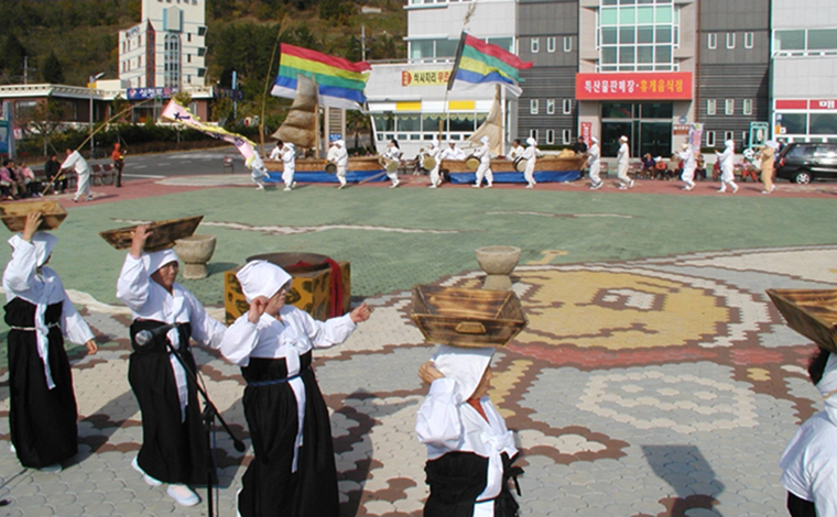 사천마도갈방아소리